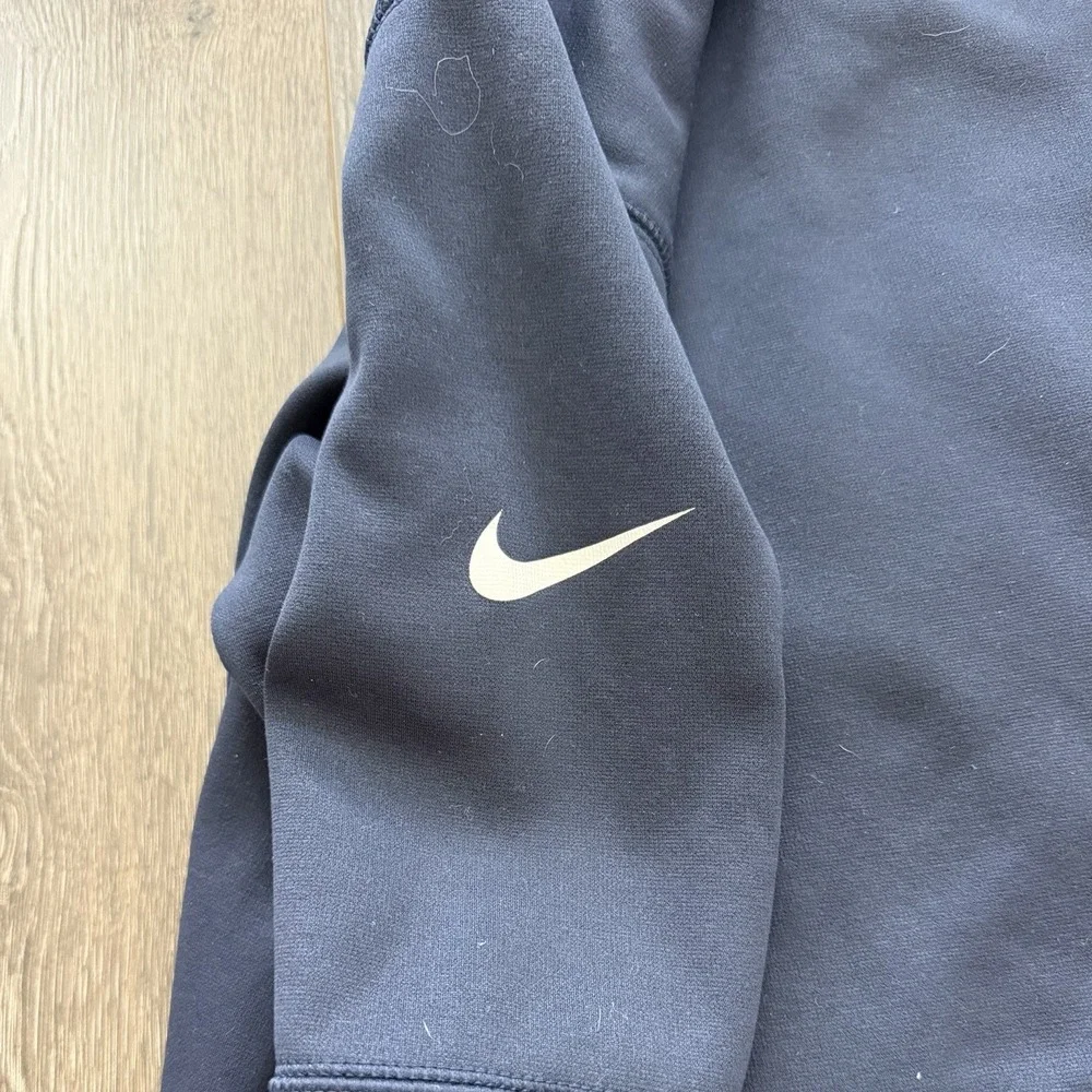 Nike Dri Fit Chicago Bears Hoodie Mens Medium Navy Blue NFL Pullover Football
